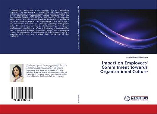 Cover for Malwenna · Impact on Employees' Commitmen (Book)