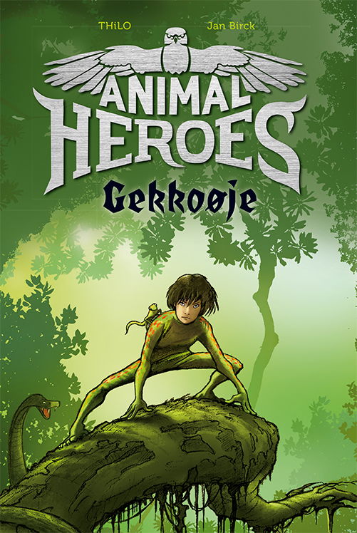 Cover for THiLO · Animal Heroes: Animal Heroes 3: Gekkoøje (Bound Book) [1.º edición] (2021)