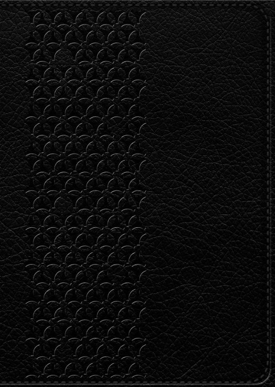 Cover for Bibelen på Hverdagsdansk, sort, ægte læder (Indbundet Bog) (2023)