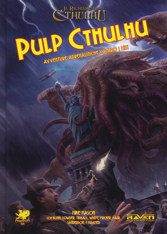 Cover for Mike Mason · Pulp Cthulhu. Avventure Adrenaliniche Contro I Miti (Book)