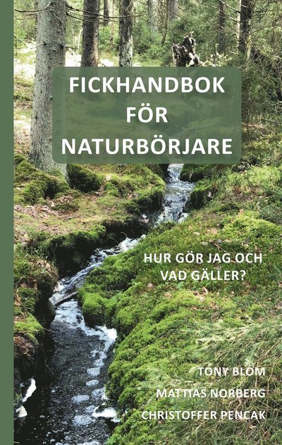 Cover for Tony Blom · Fickhandbok för naturbörjare (Book) (2023)
