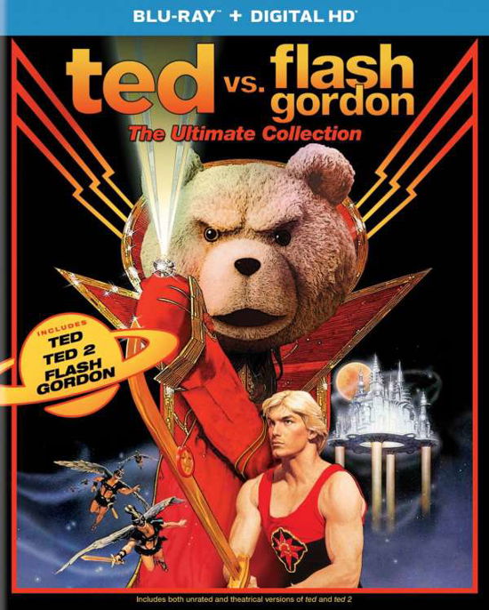 Cover for Ted vs Flash Gordon: Ultimate Collection (Blu-ray) (2016)