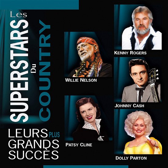 Cover for Compilation · Superstars Du Country Les (CD) (2018)