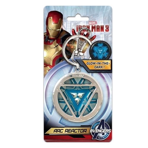 Cover for Iron Man Arc Reactor Pewter Key Ring · Marvel Metall-Schlüsselanhänger Iron Man Arc React (Spielzeug) (2024)