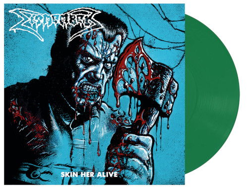 Cover for Dismember · Skin Her Alive (7&quot; Green Vinyl) (7&quot;) (2025)