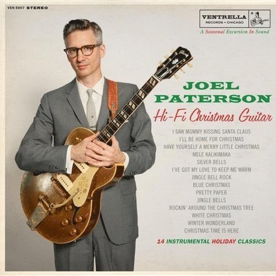 Cover for Paterson, Joel -&amp; Lester Peabody- · Hi-Fi Christmas Guitar (ruby Red) (LP) (2022)