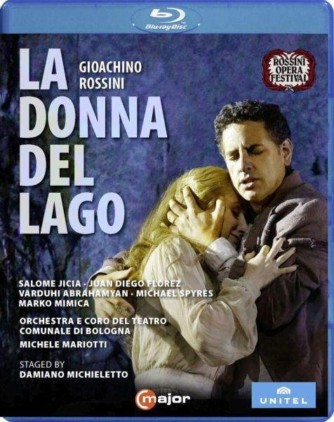 Cover for Rossini / Mimica / Mariotti · La Donna Del Lago (Blu-Ray) (2023)