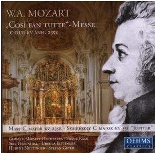Cover for Mozart / Thornhill / Eittinger / Geyer / Raml · Cosi Fan Tutte (CD) (2008)