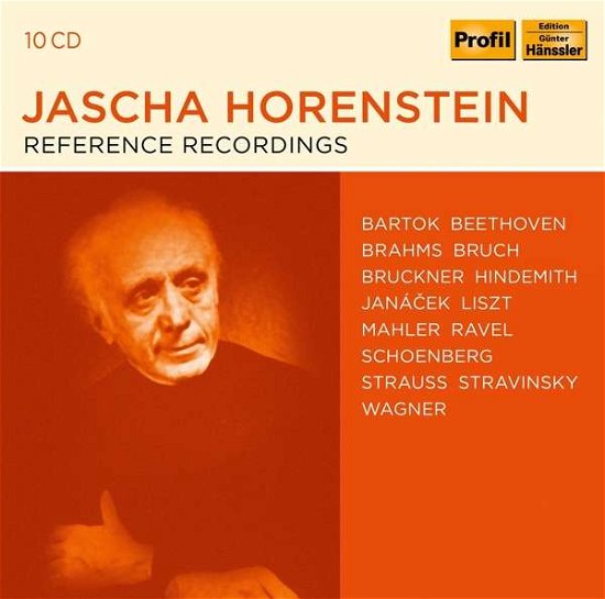 Cover for Jascha Horenstein · Jascha Horenstein - Reference Recordings (CD) (2020)