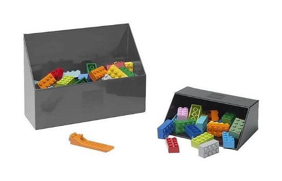 Cover for Room Copenhagen · Lego Brick Scooper Set 2 Pieces, Grey (MERCH) (2023)