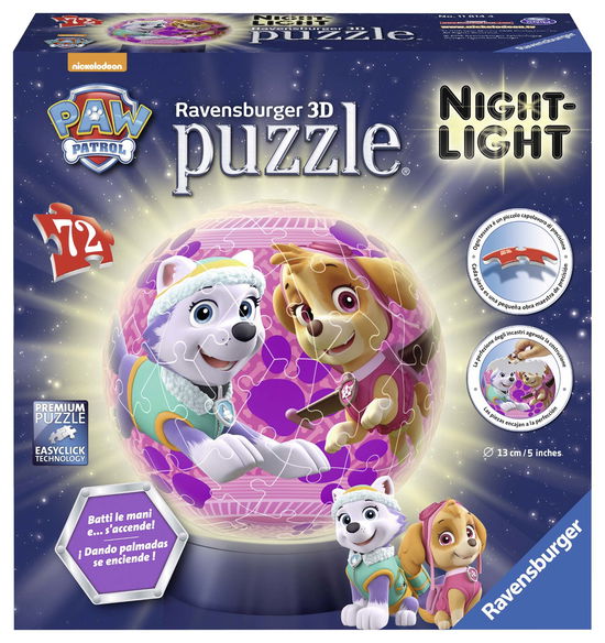 Cover for Ravensburger · Ravensburger - 3D Puzzle ?????????? ????? 72 ???. Paw Patrol, ???? &amp; ??????? (11814) (MERCH)