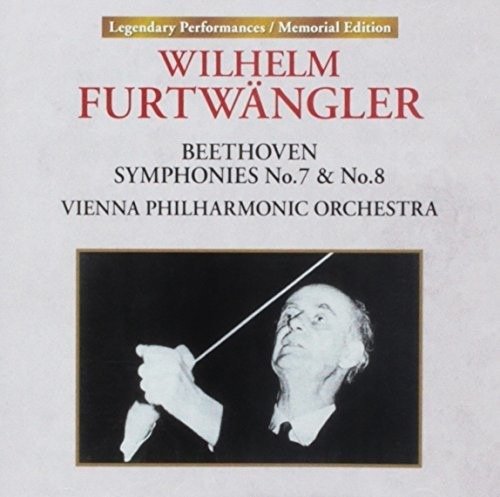 Cover for Beethoven / Furtwangler,wilhelm · Beethoven Symphonies 7 &amp; 8 (CD) (2016)