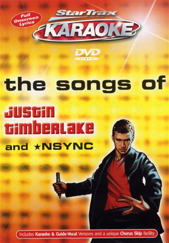 Songs of Justin Timberlake - Karaoke - Elokuva - STAR TRAX - 5014797350144 - perjantai 8. marraskuuta 2019