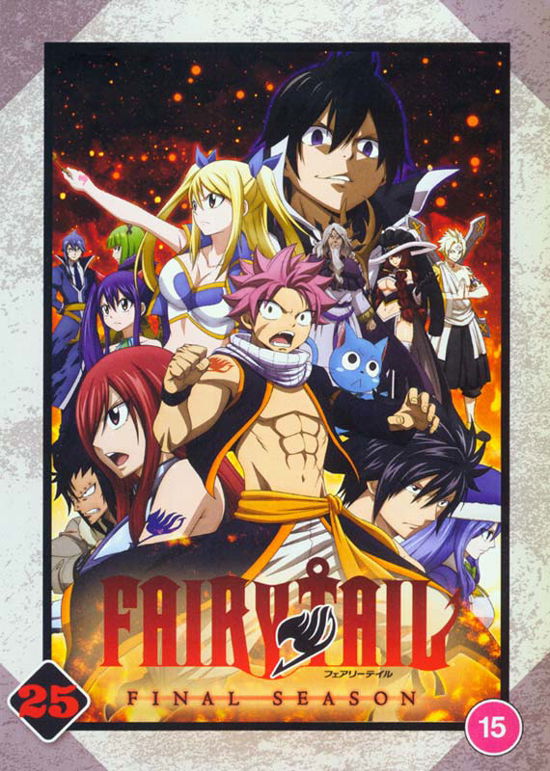 Cover for Fairy Tail Final Season  Part 25 Episodes 304316 · Fairy Tail Part 25 (Episodes 304 to 316) (DVD) (2021)