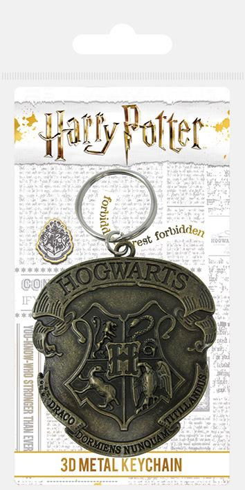 Harry Potter: Hogwarts Crest Metal Keychain (Portachiavi) - Pyramid International - Fanituote - AMBROSIANA - 5050293391144 - maanantai 1. helmikuuta 2021