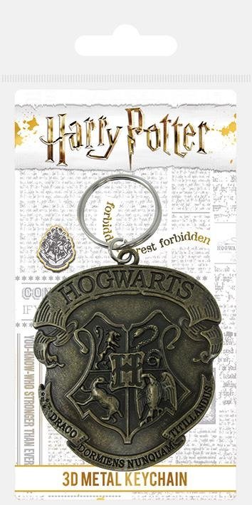 Cover for Pyramid International · Harry Potter: Hogwarts Crest Metal Keychain (Portachiavi) (MERCH) (2021)