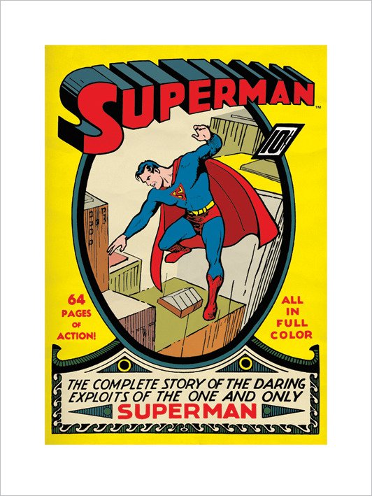 Cover for Dc Comics: Superman · Dc Comics: Superman - No.1 (Stampa 80X60 Cm) (MERCH)