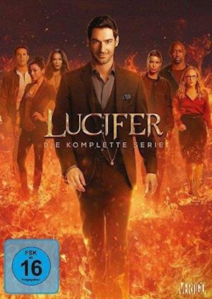 Cover for Tom Ellis,lauren German,kevin Alejandro · Lucifer: Die Komplette Serie (DVD) (2022)