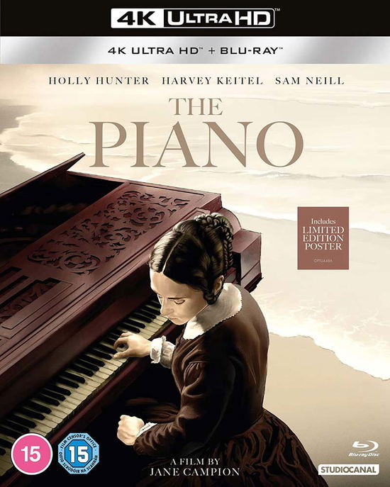 The Piano - Piano - Elokuva - Studio Canal (Optimum) - 5055201849144 - maanantai 5. syyskuuta 2022