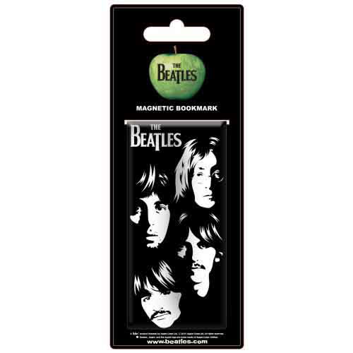 The Beatles Magnetic Bookmark: Illustrated Faces - The Beatles - Produtos - Apple Corps - Accessories - 5055295321144 - 10 de dezembro de 2014