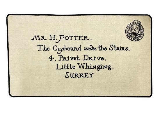 Harry Potter Teppichbrief aus Hogwarts - Groovy UK - Merchandise - GROOVY - 5055437936144 - 
