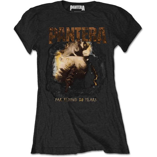 Cover for Pantera · Pantera Ladies T-Shirt: Original Cover (T-shirt) [size S] [Black - Ladies edition]