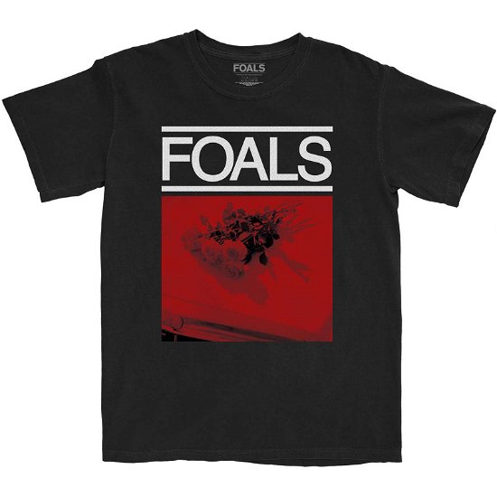 Foals Unisex T-Shirt: Red Roses - Foals - Marchandise -  - 5056561049144 - 