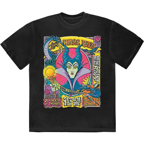 Cover for Maleficent · Maleficent Unisex T-Shirt: Sleeping Beauty Let Chaos Reign (T-shirt) [size S]