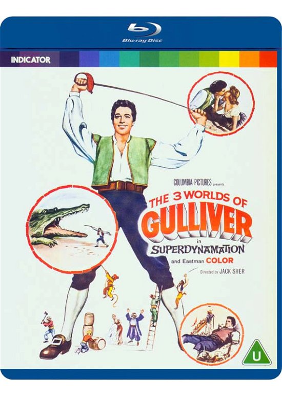 Cover for 3 Worlds of Gulliver · The 3 Worlds Of Gulliver (Blu-ray) (2021)