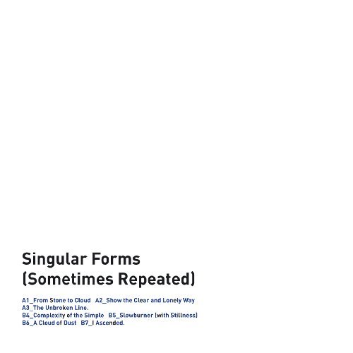 Cover for Sylvain Chauveau · Singular Forms (LP) (2010)