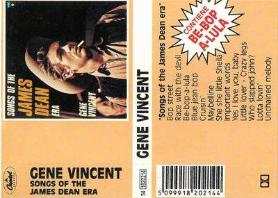Cover for Gene Vincent · Songs Of The James Dean Era (Kassett)