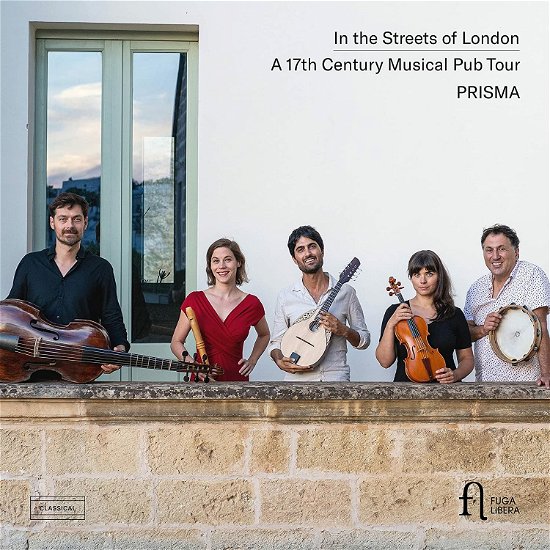Cover for Prisma · In The Streets Of London: A 17th Century Musical Pub Tour (CD) (2023)