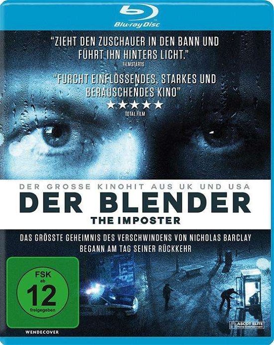 Cover for Der Blender-the Imposter-blu-ray Disc (Blu-ray) (2013)