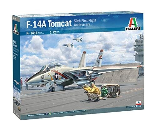 Cover for Italeri · F-14a Tomcat 50th First Flight 1:72 (1/20) * (Toys)
