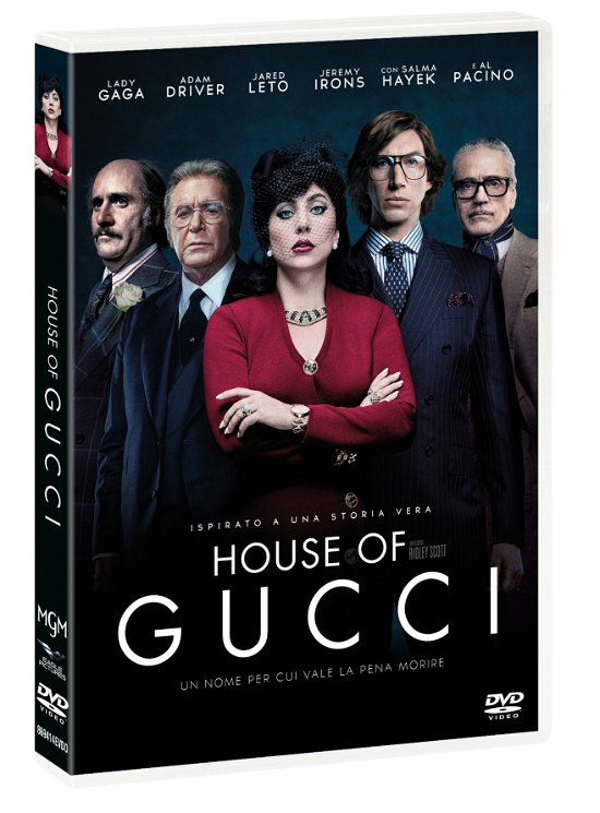 Cover for House of Gucci (Dvd+block Note (DVD) (2022)