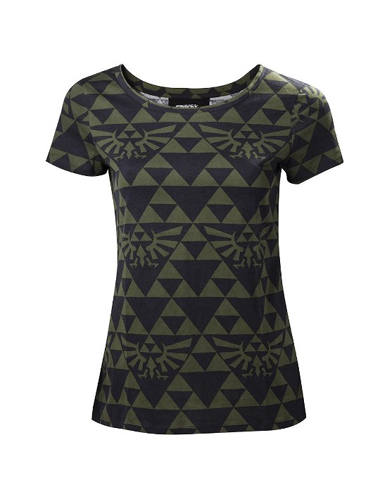 ZELDA - T-Shirt Premium - Green and Black Hyrule ( - Nintendo: Legend Of Zelda (The) - Merchandise -  - 8718526075144 - February 7, 2019