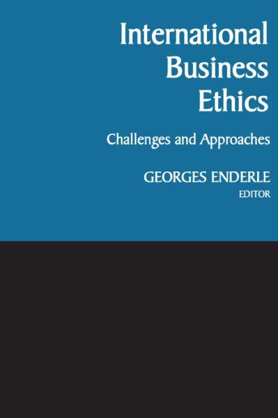 Cover for International Business Ethics: Challenges and Approaches (Paperback Book) (1999)