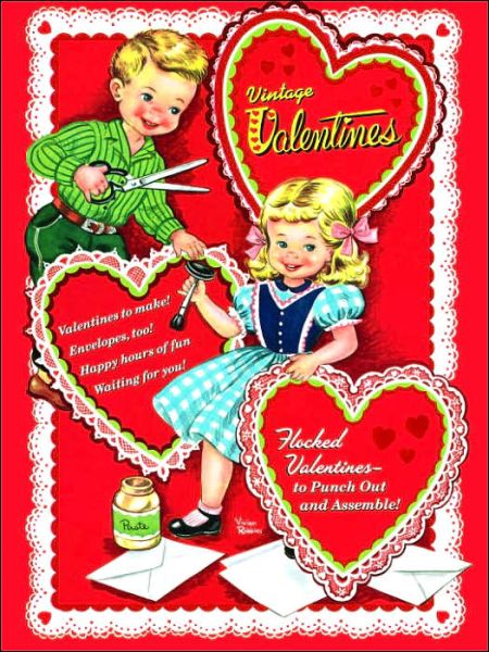 Vintage Valentines - Golden Books - Kirjat - Golden Books - 9780375875144 - tiistai 27. joulukuuta 2005