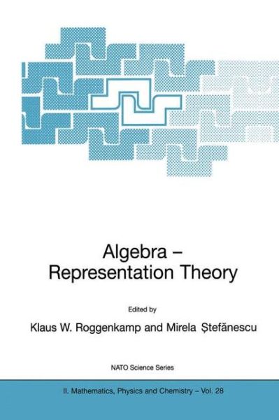 Cover for Klaus W Roggenkamp · Algebra - Representation Theory - NATO Science Series II: Mathematics, Physics and Chemistry (Paperback Bog) [Softcover reprint of the original 1st ed. 2001 edition] (2001)