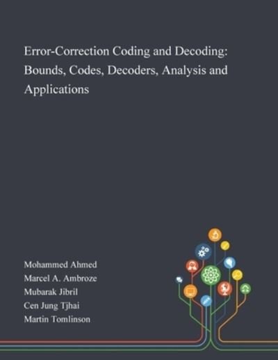 Cover for Mohammed Ahmed · Error-Correction Coding and Decoding (Pocketbok) (2020)