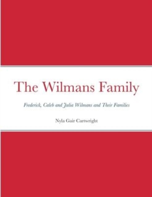 Cover for Nyla Gair Cartwright · The Wilmans Family (Taschenbuch) (2022)
