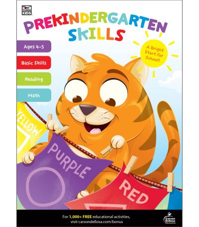 Cover for Carson Dellosa - Prekindergarten Skills Workbook for Prekindergarten, 320 Pages (Pocketbok) (2018)