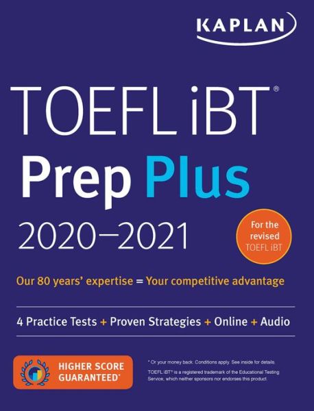 Cover for Kaplan Test Prep · TOEFL IBT Prep Plus 2020-2021 (Buch) (2019)