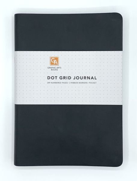 Cover for Graphic Arts Books · Dot Grid Journal - Onyx - Dot Grid Journals (Paperback Book) (2020)