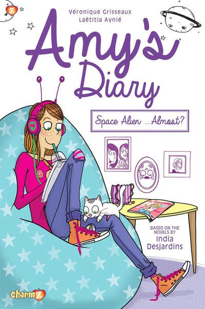 Amy's Diary #1: Space Alien...Almost? - Veronique Grisseaux - Bøger - Papercutz - 9781545802144 - 12. marts 2019