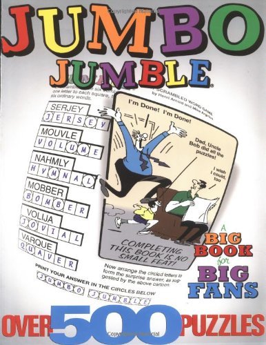 Cover for Tribune Media Services Tribune Media Services · Jumbo Jumble: A Big Book for Big Fans - Jumbles (Paperback Bog) (1998)