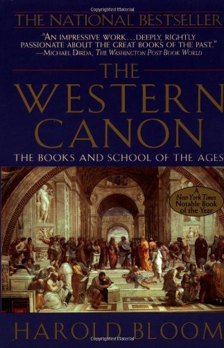 Cover for Harold Bloom · The Western Canon: the Books and School of the Ages (Paperback Book) [1st Riverhead Ed edition] (1995)