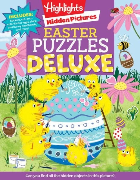 Cover for Highlights · Easter Puzzles Deluxe (Paperback Book) (2023)