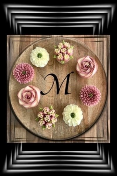Cover for Favorite Books · Initial M Notebook for Women and Girls, Pink Floral (Paperback Book) (2020)