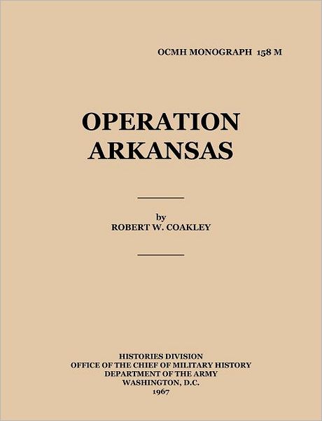 Cover for United States Army · Operation Arkansas (Paperback Book) (2011)